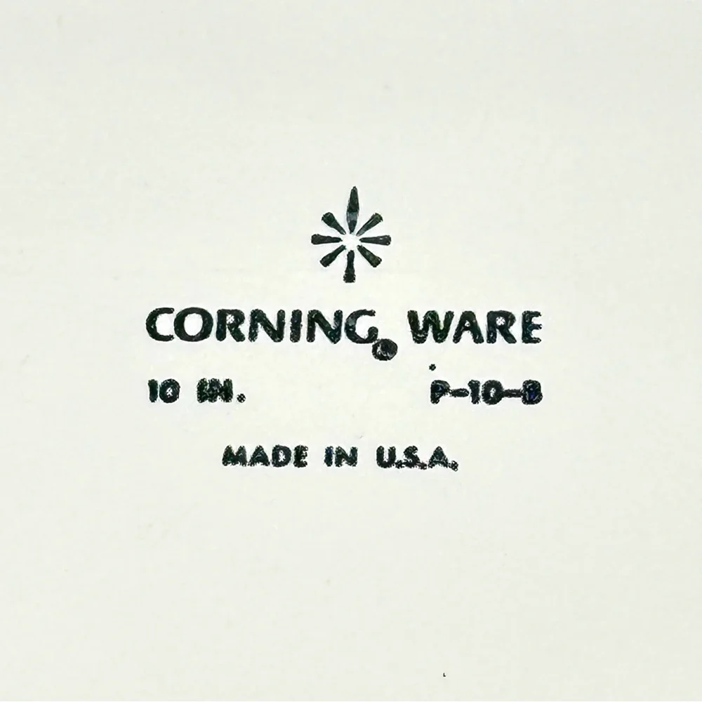 Corning Ware Vintage Blue Cornflower Blue 10 In Casserole Dish